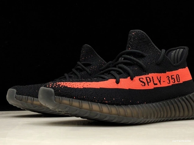 Boost 350 Black Red BY9612 Yeezy Adidas V2 Core 0714
